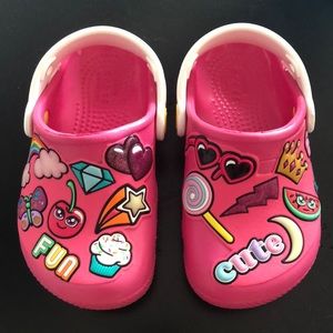 Toddler Girl Glow in the Dark - CROCS